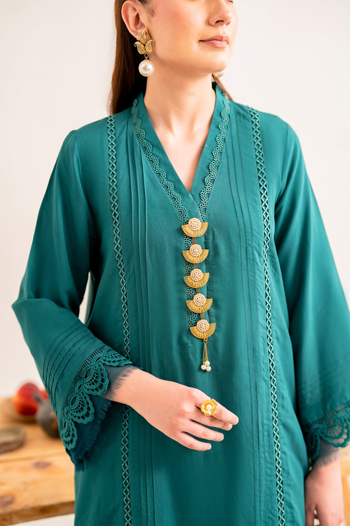 NISA - 3 piece pure soft viscose silk suit