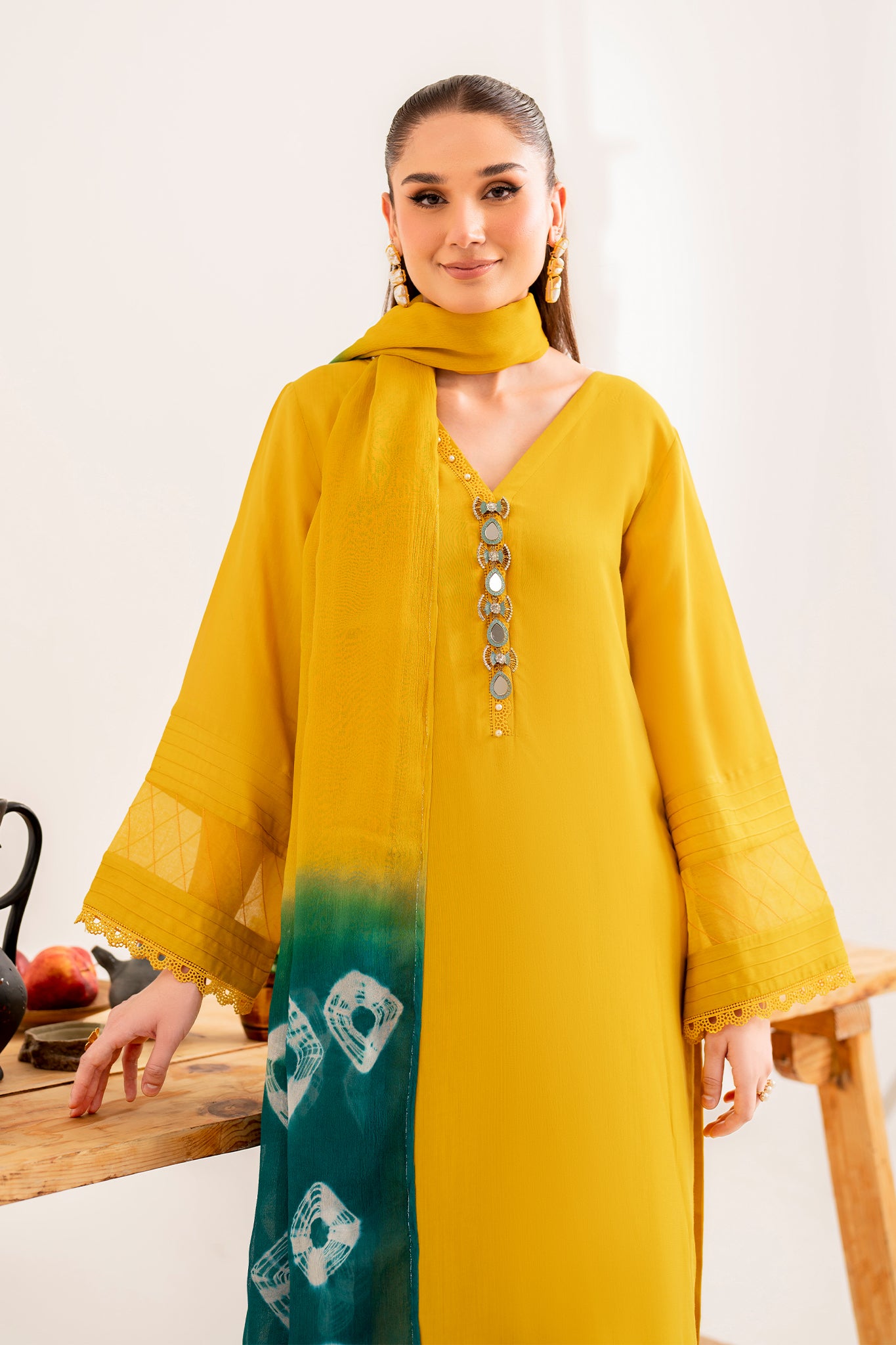 SAMIN - 3 piece pure soft viscose silk suit